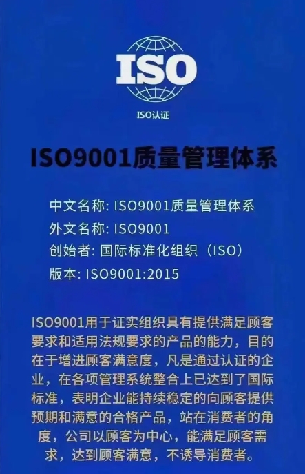 ISO9001质量管理体系